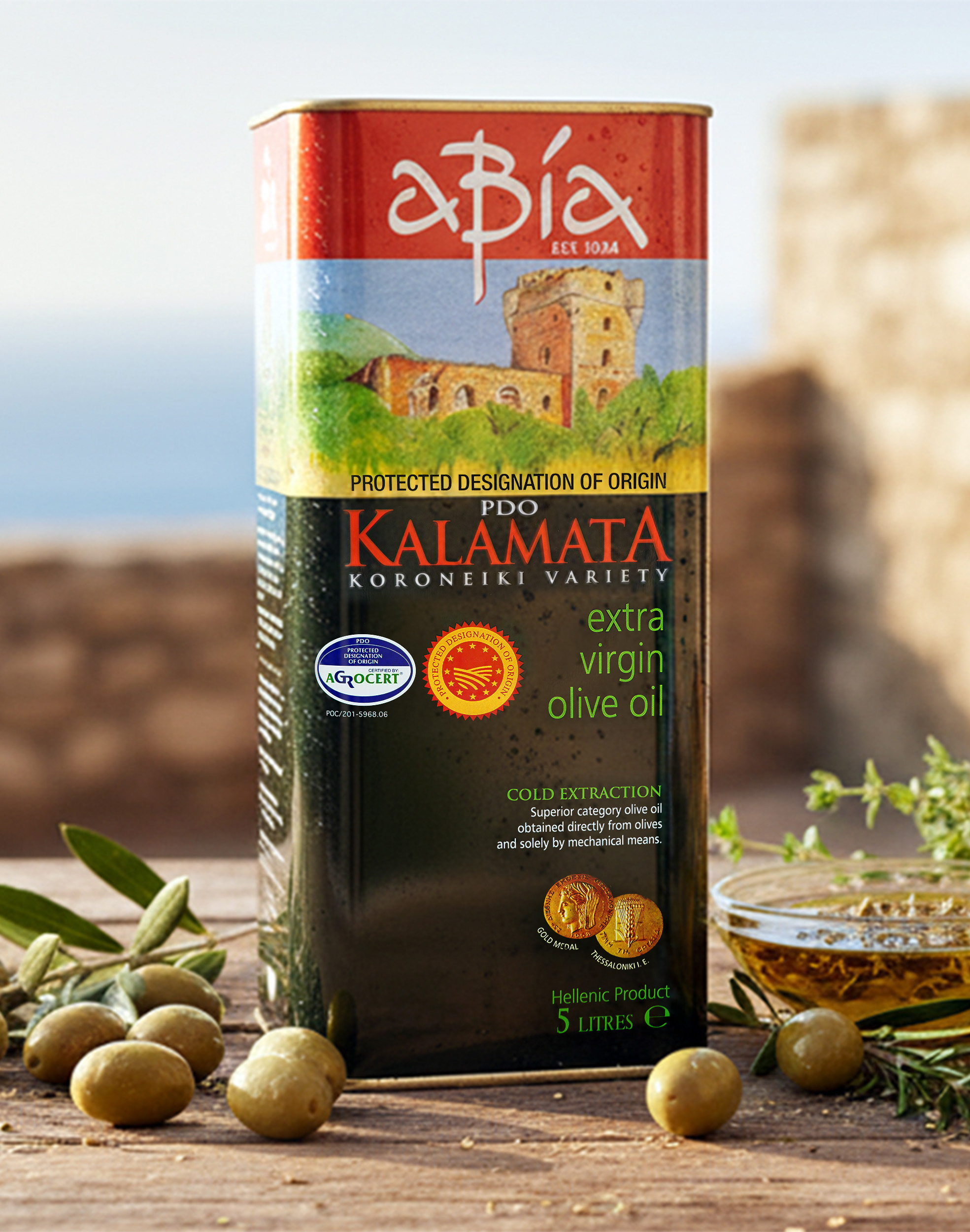 Natives Olivenöl extra, Kalamata, 5 l Kanister