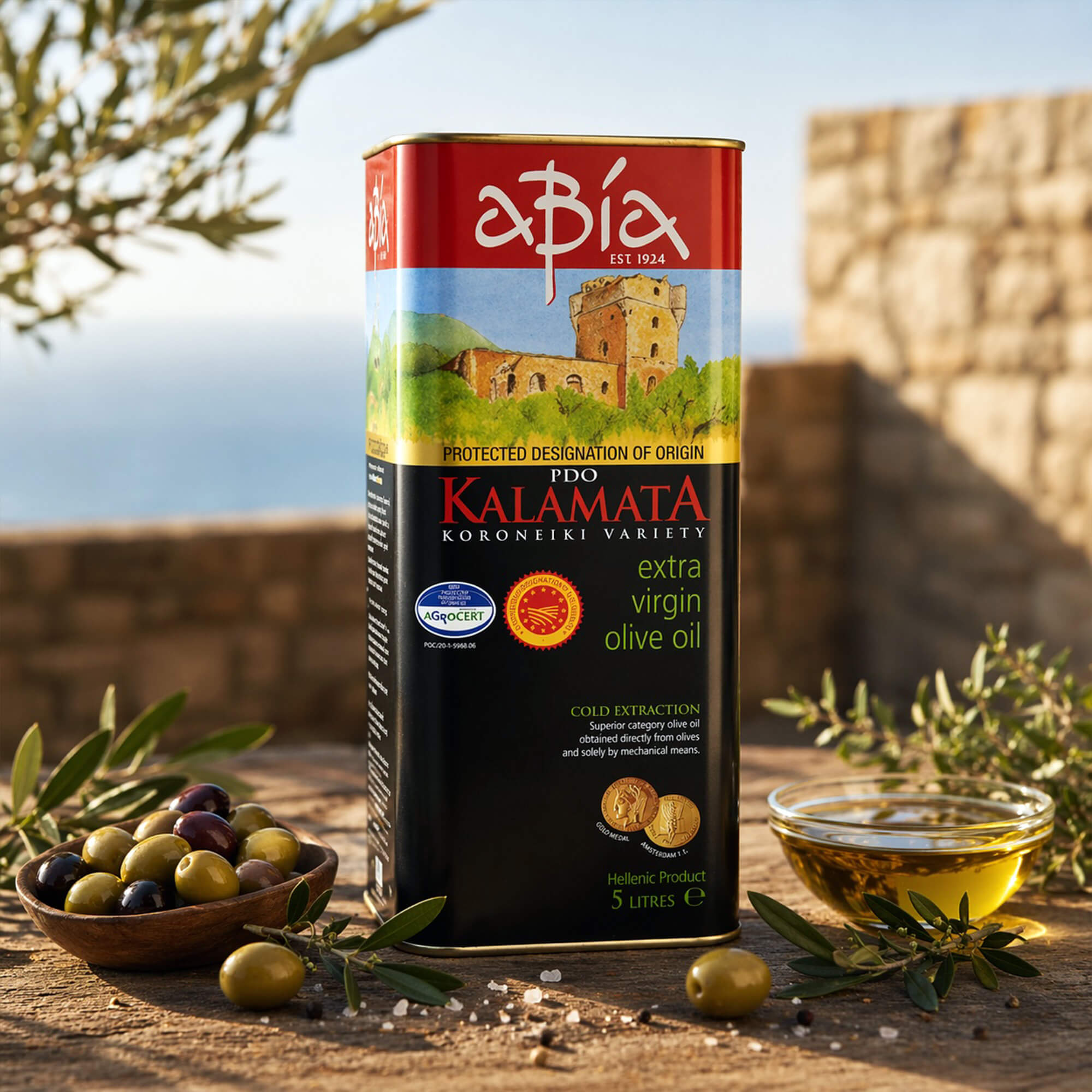 Natives Olivenöl extra, Kalamata, 5 l Kanister